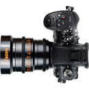 Vazen 28mm T2.2 1.8x Anamorphic Lens (RF Mount, Amber Flare)