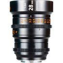 Vazen 28mm T2.2 1.8x Anamorphic Lens (RF Mount, Amber Flare)