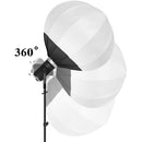 GVM SD200D Bi-Color LED Video Spotlight Kit with Lantern Softbox