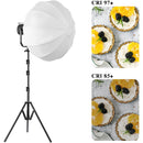 GVM SD200D Bi-Color LED Video Spotlight Kit with Lantern Softbox