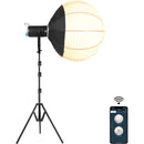 GVM SD300D Bi-Color LED Video Spotlight Kit with Stand and Softbox