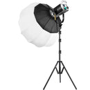 GVM SD300D Bi-Color LED Video Spotlight Kit with Stand and Softbox