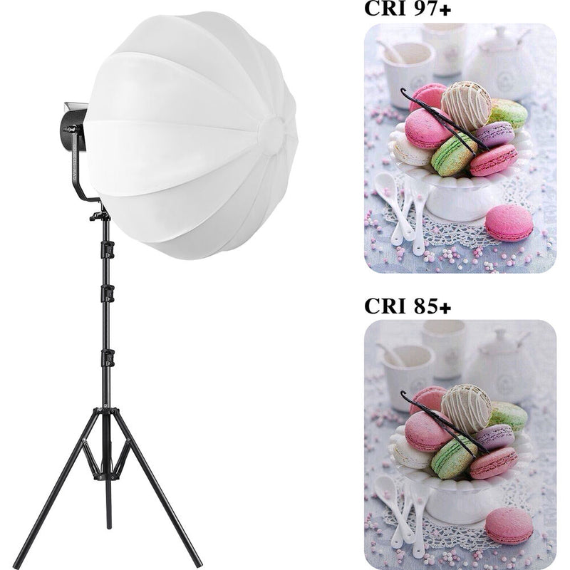 GVM SD300D Bi-Color LED Video Spotlight Kit with Stand and Softbox