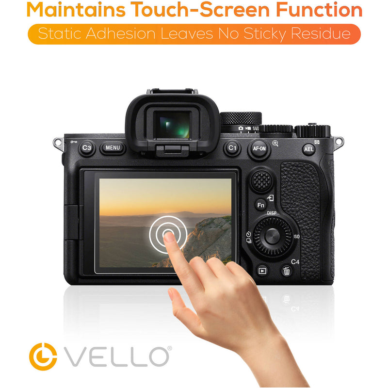 Vello LCD Screen Protector Ultra II for Sony Alpha a7 IV Cameras