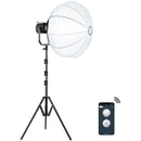 GVM SD300S Daylight LED Video Light Kit with Lantern Softbox