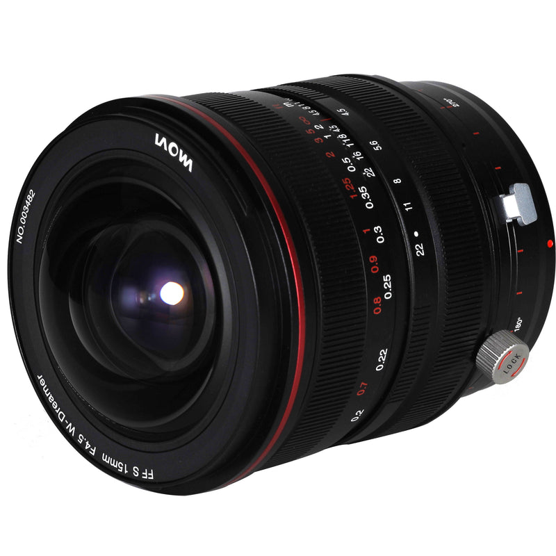 Venus Optics Laowa 15mm f/4.5R Zero-D Shift Lens for Canon EF