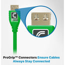 Comprehensive MicroFlex Pro AV/IT Integrator Ultra High-Speed HDMI Cable with Ethernet (Green, 6')