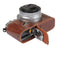 MegaGear Leather Half Case for the Nikon Zfc (Brown)