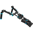 Kondor Blue Shoulder Pad Air Rig (Raven Black)