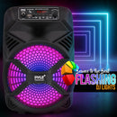 Pyle Pro PPHP836B Portable 8" 300W PA Speaker System with Bluetooth