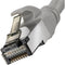 Pearstone Cat 7 Double-Shielded Ethernet Patch Cable (7', Gray)