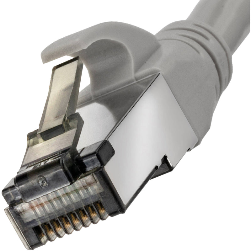 Pearstone Cat 7 Double-Shielded Ethernet Patch Cable (25', Gray)