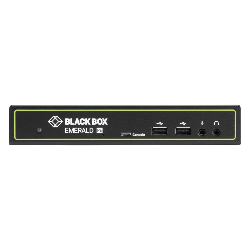 Black Box Emerald PE KVM Extender Receiver with Virtual Machine Access (DVI-D, V-USB 2.0)