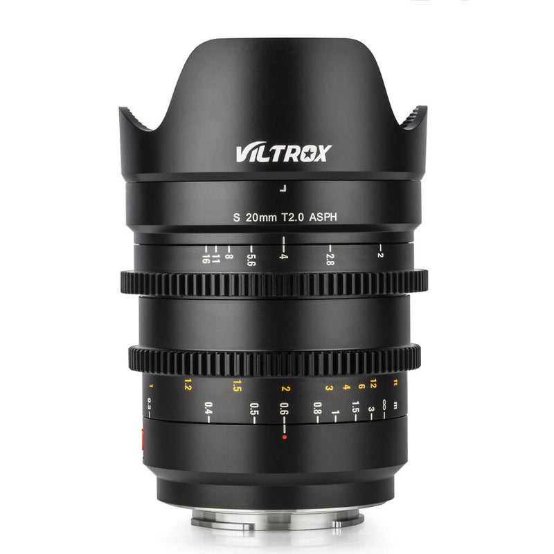 Viltrox S 20mm T2.0 Cine Lens (E Mount)