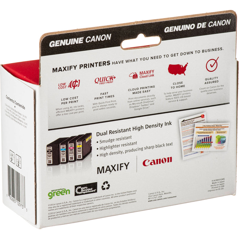 Canon PGI-1200XL 4-Color Ink Tank Value Pack