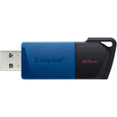 Kingston 64GB DataTraveler Exodia M USB Flash Drive (Blue)