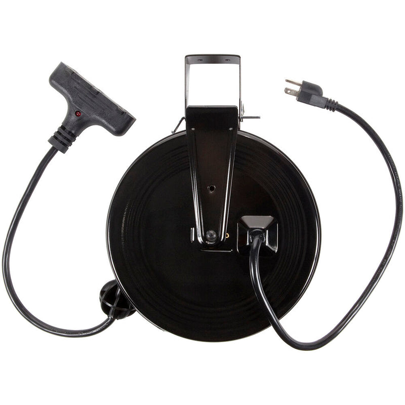 Bayco Products 3-Outlet Retractable Extension Cord Reel (30', 13A)