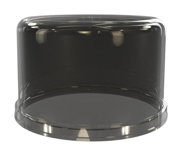 Amphenol FLS-C80-504-000 Dome Cover Luminaire 80MMX50MM Black