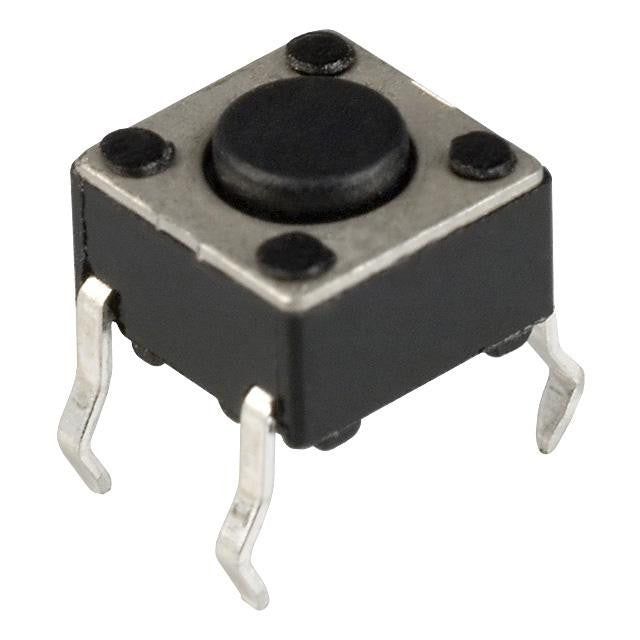 OMRON ELECTRONIC COMPONENTS B3F-1020 Tactile Switch, Non Illuminated, 24 V, 50 mA, 0.98 N, Solder, B3F Series