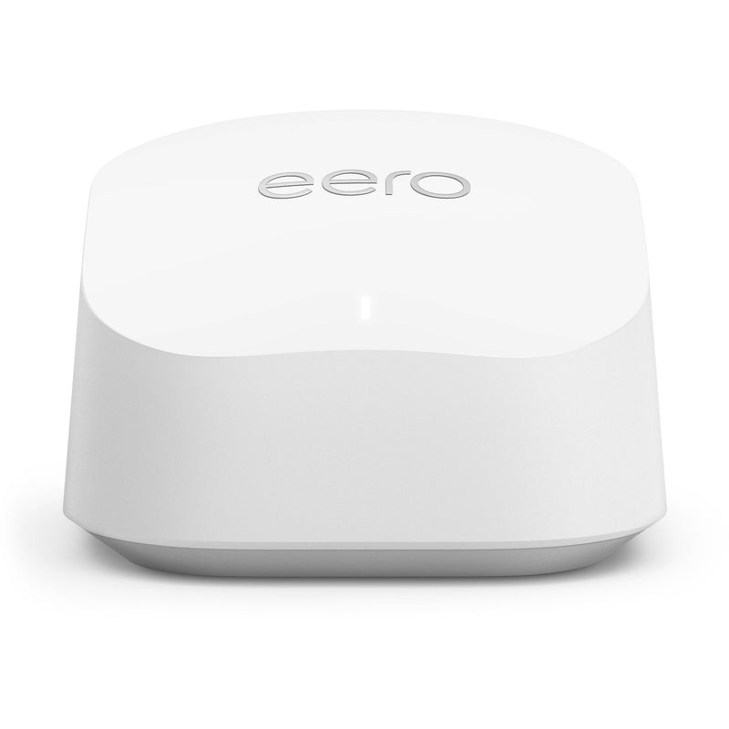 eero 6+ AX3000 Wi-Fi 6 Dual-Band Gigabit Mesh System (Router, 1 Extender, White)