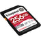 Kingston 256GB Canvas React Plus UHS-II SDXC Memory Card