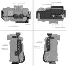 SmallRig Camera Cage for FUJIFILM X-H2S with FT-XH or VG-XH Battery Grip