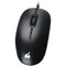 IOGEAR 3-Button Optical USB Wired Mouse (Black)