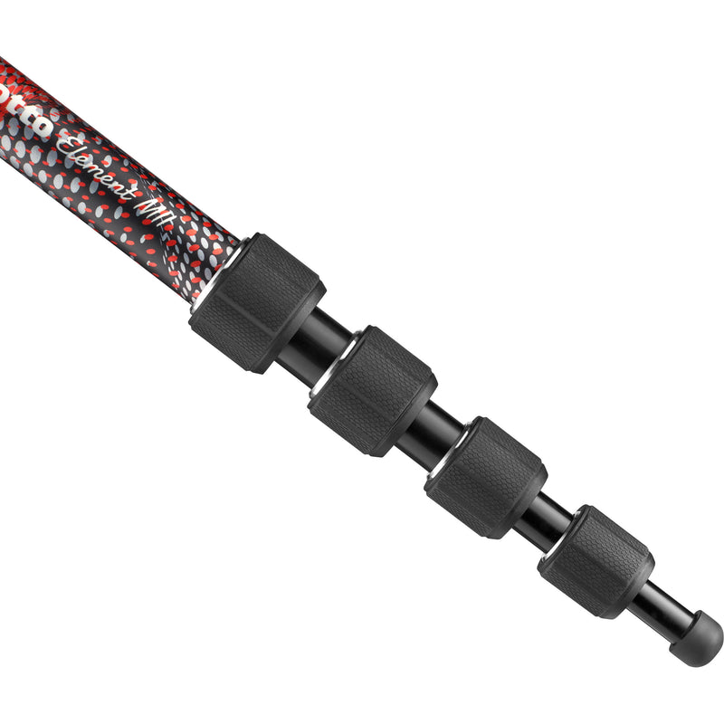 Manfrotto Element MII Aluminum Monopod (Red)