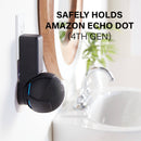 SANUS Outlet Hanger Mount for Amazon Echo Dot (4th Gen, Black)