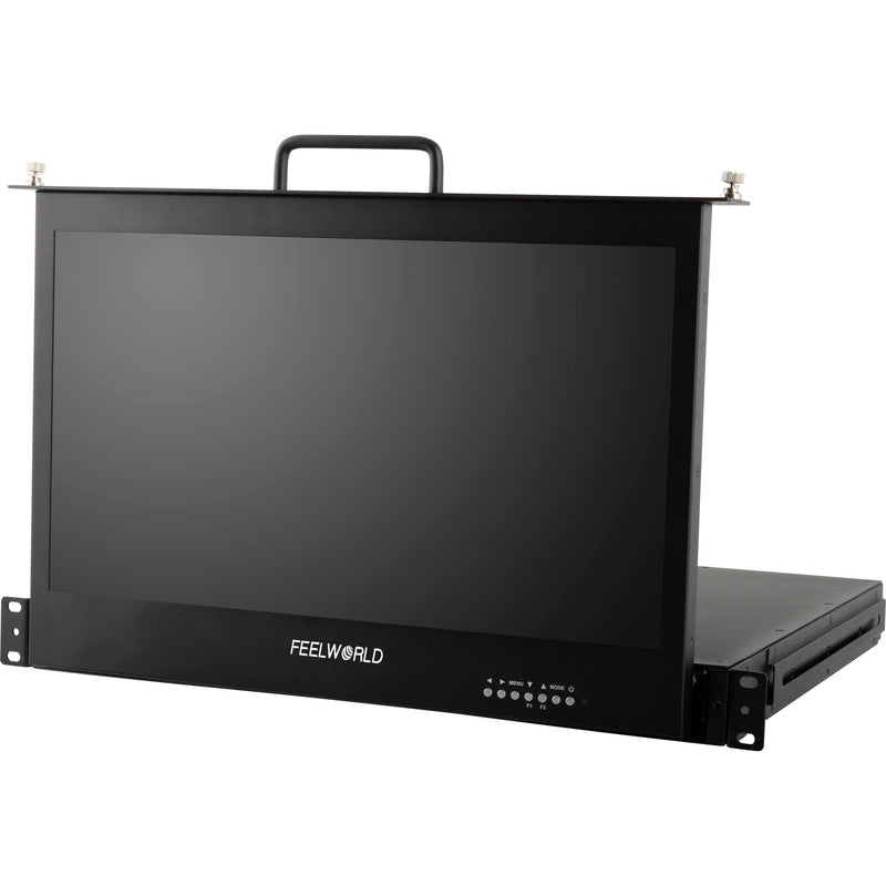 FeelWorld SEETEC 17.3" Pullout HDMI/SDI Rackmount Monitor (1 RU)