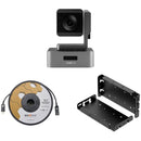 BZBGear 1080p HDMI/SDI/USB 20x Zoom PTZ Camera, Ceiling Mount & 33' USB Cable Kit