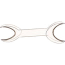 Doctoreyes Autoclavable Cheek Retractor 54 (Small, Clear)