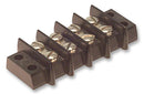 CINCH CONNECTIVITY SOLUTIONS 4-141 Panel Mount Barrier Terminal Block, Barrier, 2 Row, 4 Ways, 14 AWG, 11.13 mm, 20 A