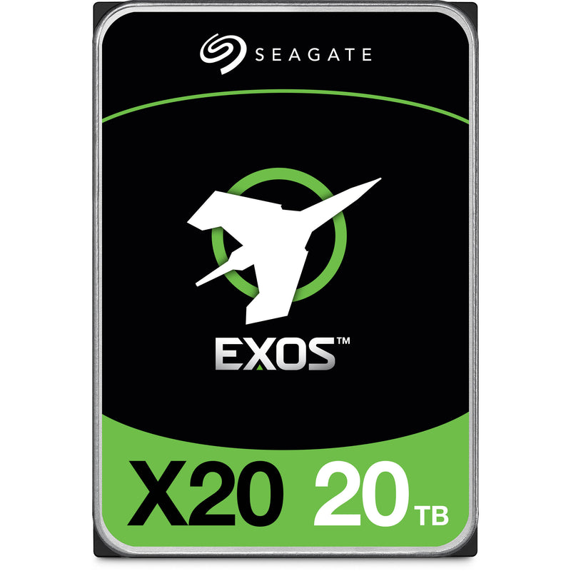 Seagate 20TB Exos X20 7200 rpm SATA III 6 Gb/s 3.5" Internal HDD