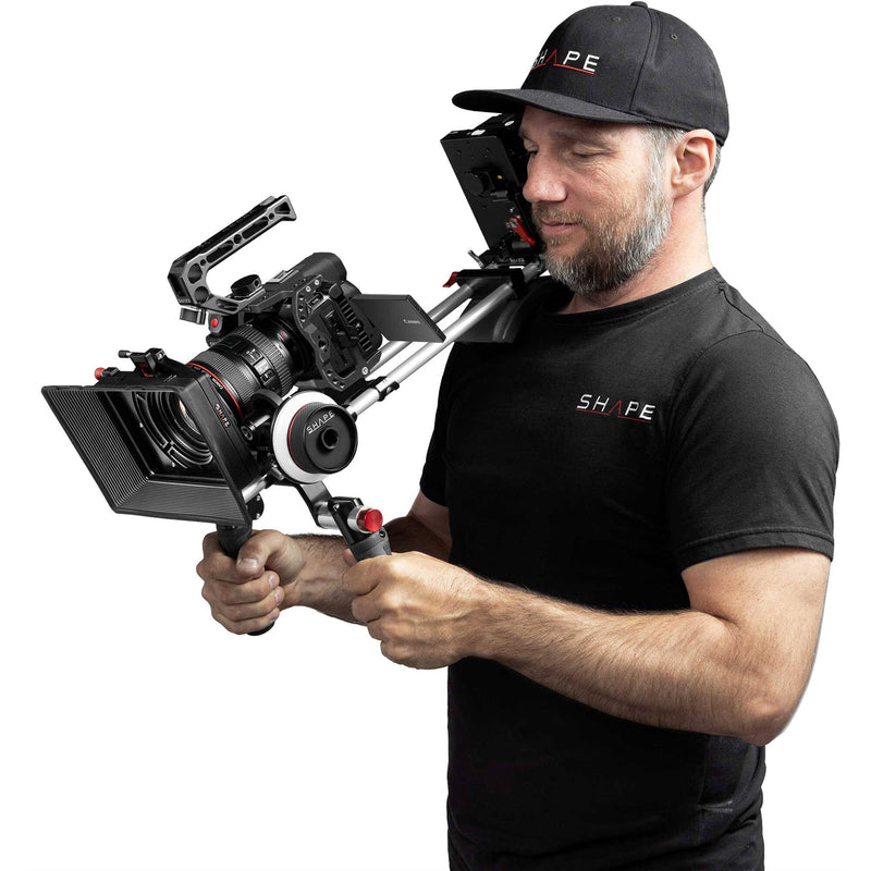 SHAPE Shoulder Mount System with Matte Box & Follow Focus Kit for Canon R5 C/R5/R6