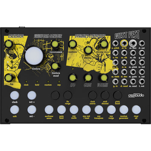 Cre8audio West Pest Analog West-Coast-Style Semimodular Synthesizer