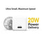 EZQuest UltimatePower Mini 20W USB Type-C PD Wall Charger