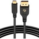 Pearstone USB Type-C Male to DisplayPort Male 8K Cable (3.3')