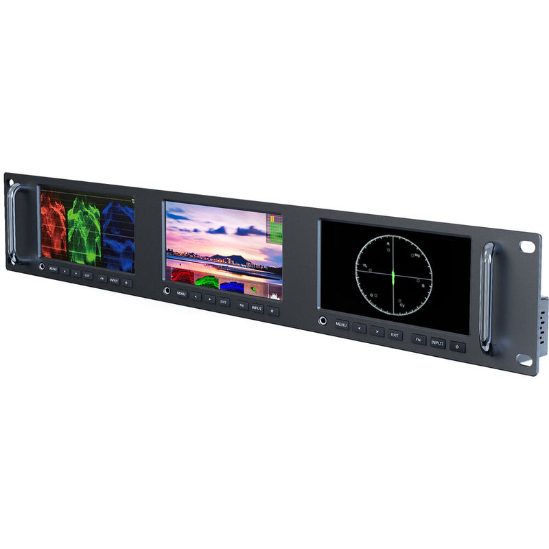 Lilliput RM-503S 5" 3G-SDI/HDMI Rackmount Monitor (2 RU)