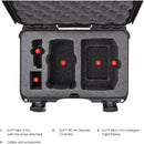 Nanuk 909 Waterproof Hard-Shell Case for DJI Mini 3 Pro with RC-N1 Remote