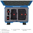 Nanuk 909 Waterproof Hard-Shell Case for DJI Mini 3 Pro & RC-N1 Remote (Blue)