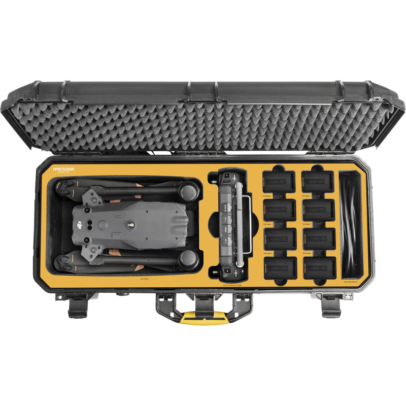 HPRC 5200R Hard Case with Backpack Straps for DJI Matrice 30T and Accessories