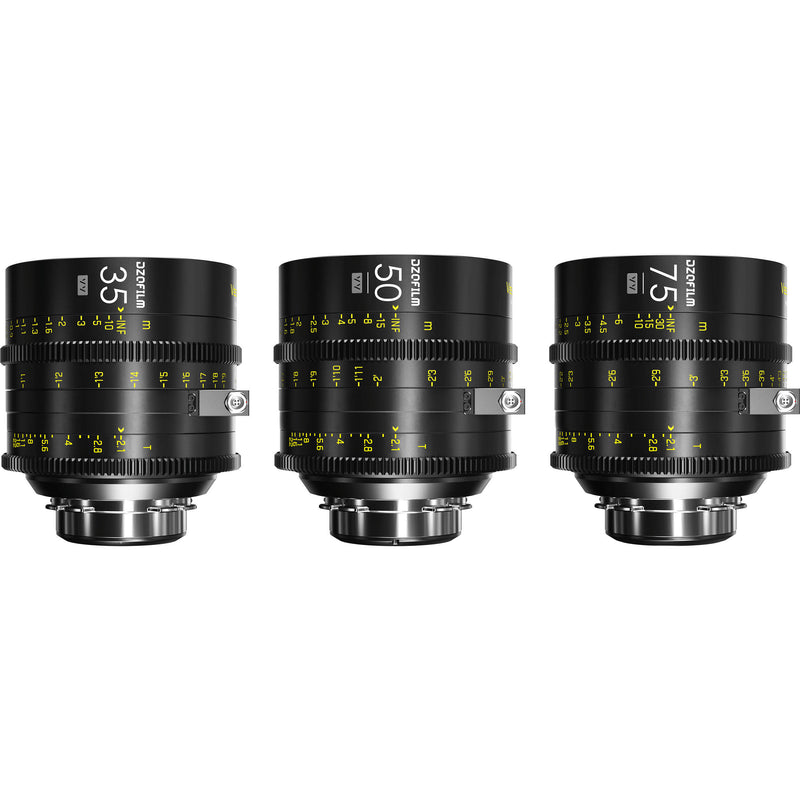 DZOFilm VESPID Cyber Full Frame 3-Lens Kit (35/50/75mm)