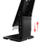 CTA Digital Triple Screen Adjustable Kiosk with 3 Universal Security Enclosures