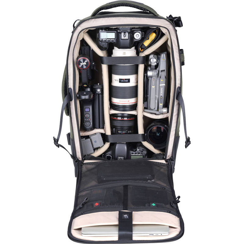 Vanguard VEO Select 58T Camera Trolley Backpack (Green)