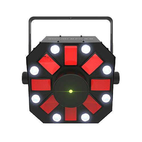 CHAUVET DJ Swarm 5 FX ILS 3-in-1 Multi-Effects with Derby, Lasers, and Strobe