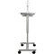 CTA Digital Height-Adjustable Rolling Workstation Cart with Adjustable VESA Arm Mount