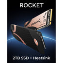 Sabrent 2TB Rocket 4 Plus NVMe M.2 Internal SSD with Heatsink for PlayStation 5