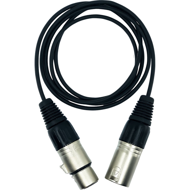 Point Source Audio 5-Pin Mono Male XLR to 5-Pin Mono Female XLR Extender Cable for CM-i3-5F and CM-i5-5F Headsets (8')