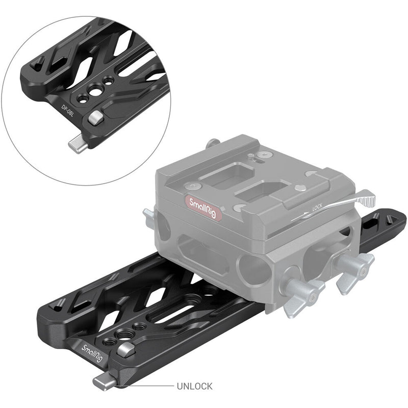 SmallRig Lightweight ARRI-Standard Dovetail Plate (8")